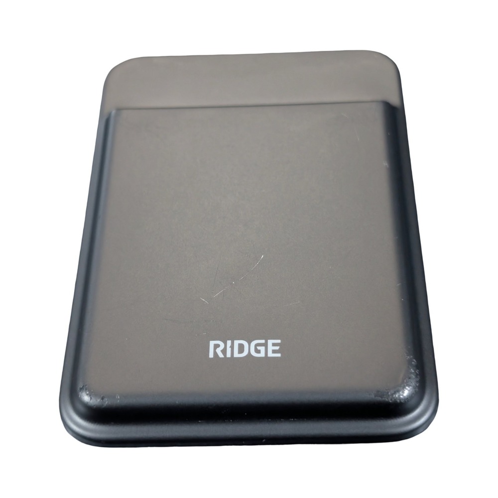 Qq3U Ridge Wallet Magsafe Cardholder For 1-3 Cards - Matte Black Used Scuffs ⬇️